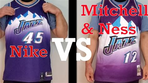 nike vs mitchell vs ness